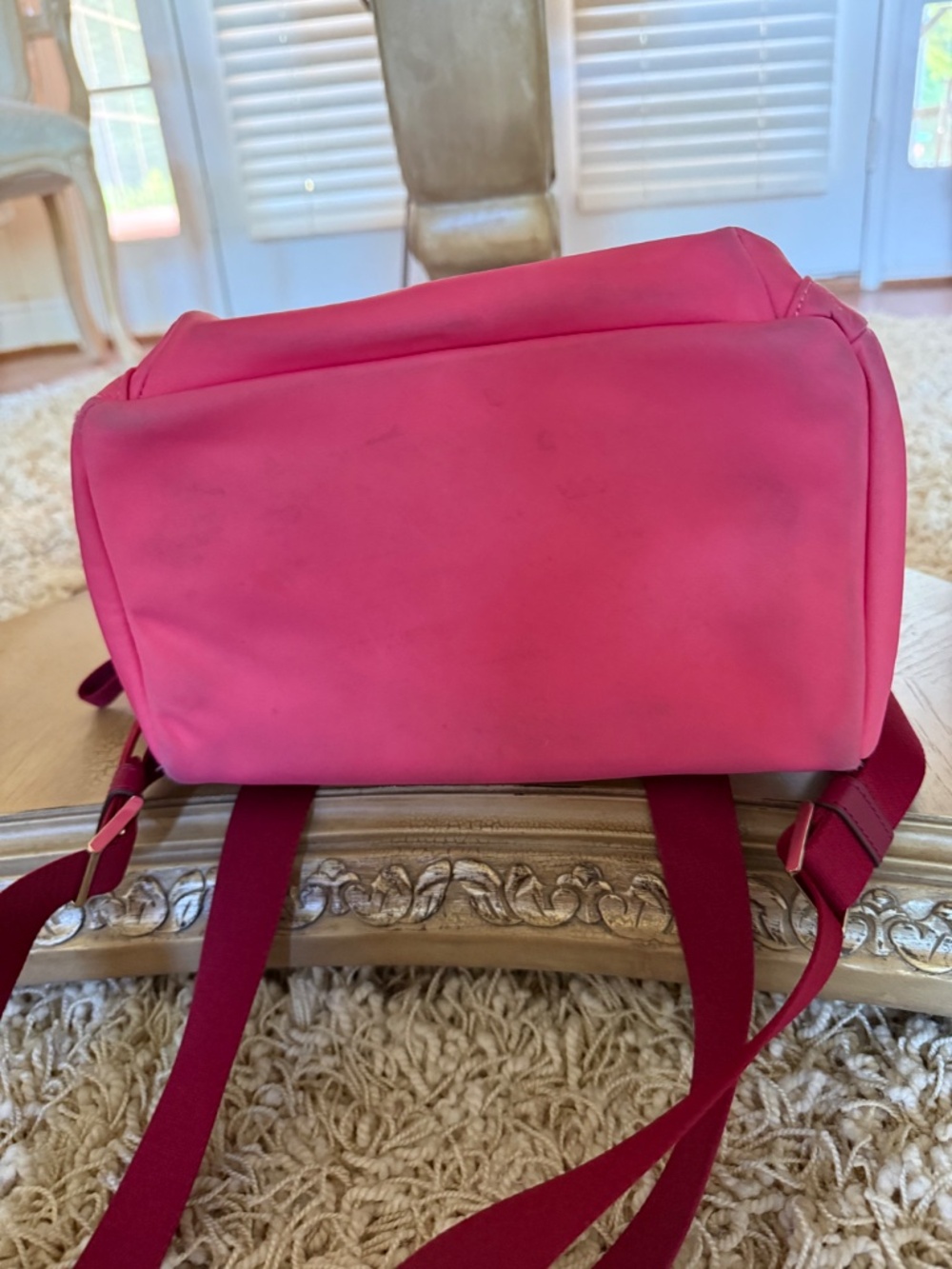 Kate Spade New York Chelsea Medium Nylon Backpack Pink - Picture 5 of 12